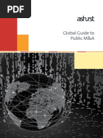 Ashurst Global Guide To Public M and A 2020