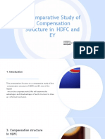 A Comparative Study of Compensation Structure in HDFC and Ey - Compressed