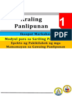 Araling Panlipunan: Ikaapat Markahan Modyul para Sa Sariling Pagkatuto5