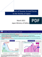 Development of Russian Armed Forces in The Vicinity of Japan