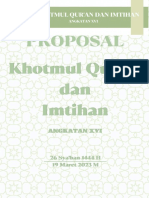 Proposal Khatmul Qur'an Darul Muttaqien 2023