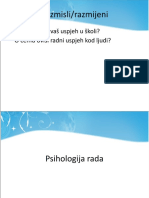 Psihologija Rada