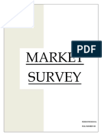 Market Survey - Materials