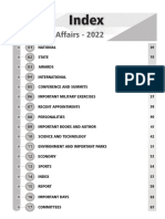 Group - I Prelims Current Affairs - 2022