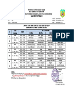 Jadwal Ulangan Akhir Semester Genap T.P 2022-2023