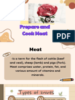 Prepare and Cook Meat