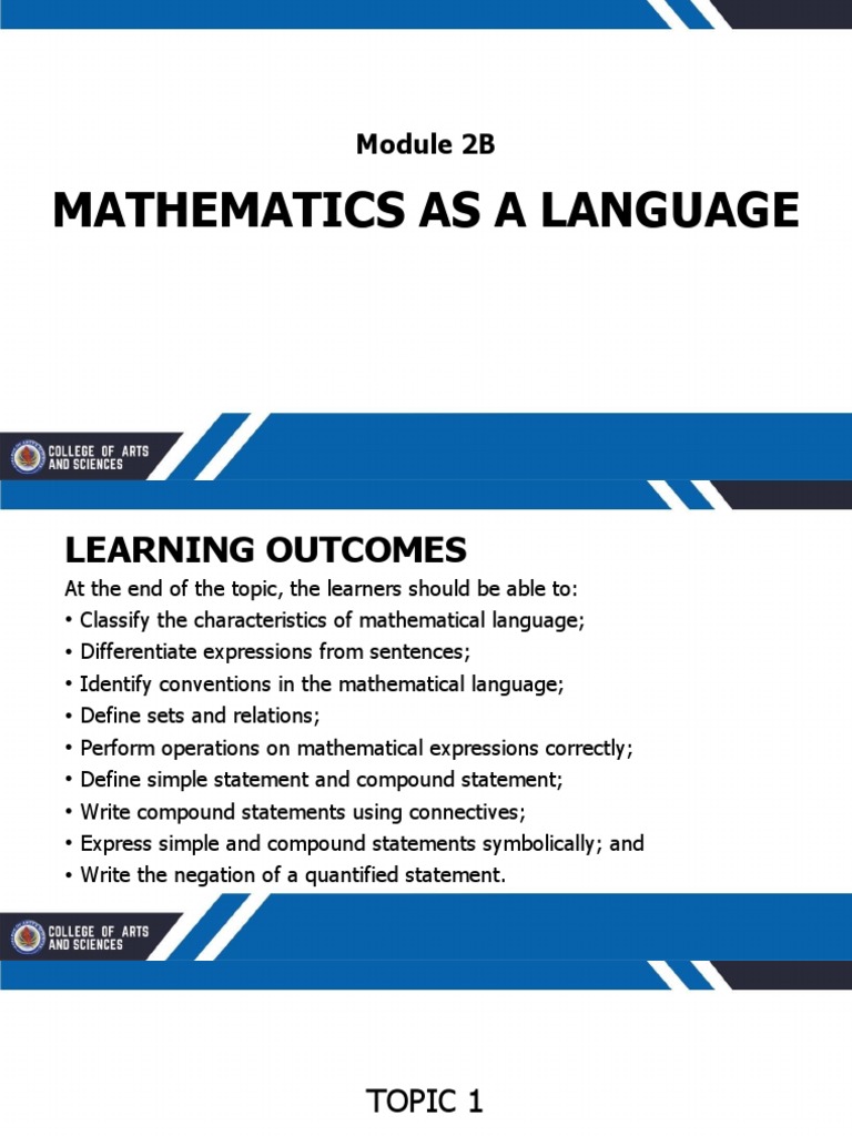 Module 2B. Elementary Logic | Download Free PDF | If And Only If ...