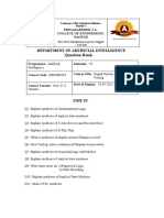 Unit IV Question Bank