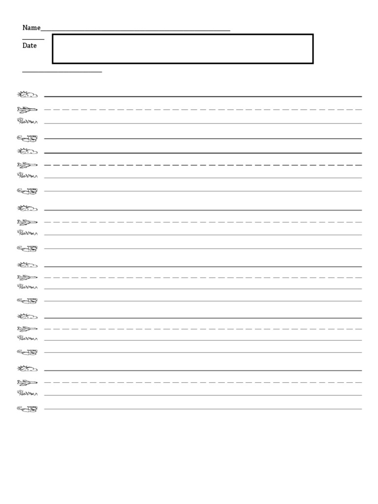 Blank Lined Paper | PDF