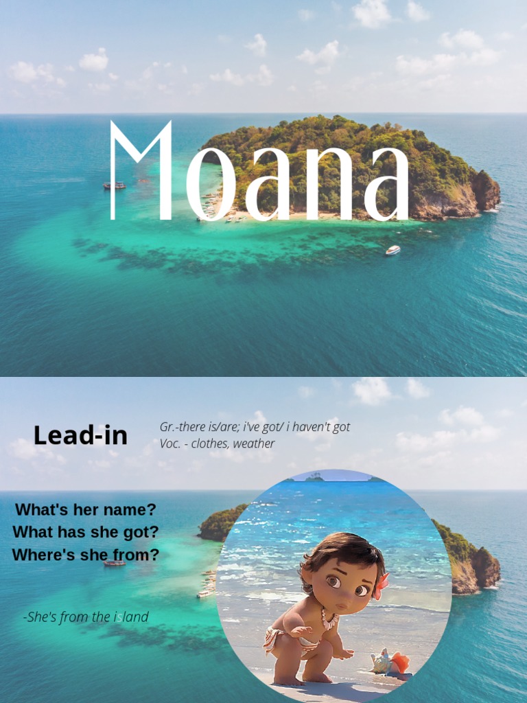 Moana Lesson 1 PDF