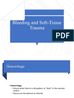 Bleeding and Soft-Tissue Trauma