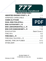 B777-300 QRH For Pilots (Quick Reference Handbook)