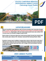 1 Paparan Campuran Beraspal Menggunakan Limbah Plastik - PKPT