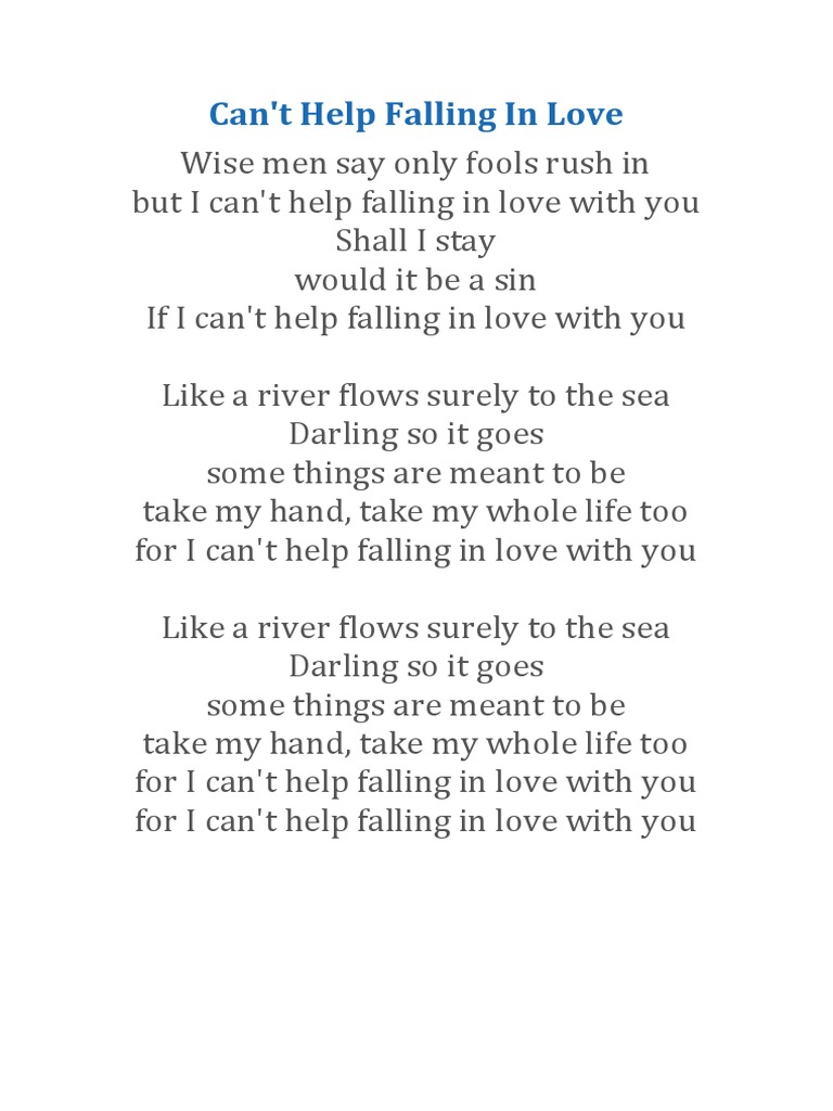 Can't Help Falling in Love Testo PDF(02)