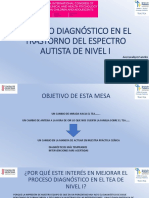 2019 - Congreso Internacional Psicologia - Diagnostico TEA de Nivel I