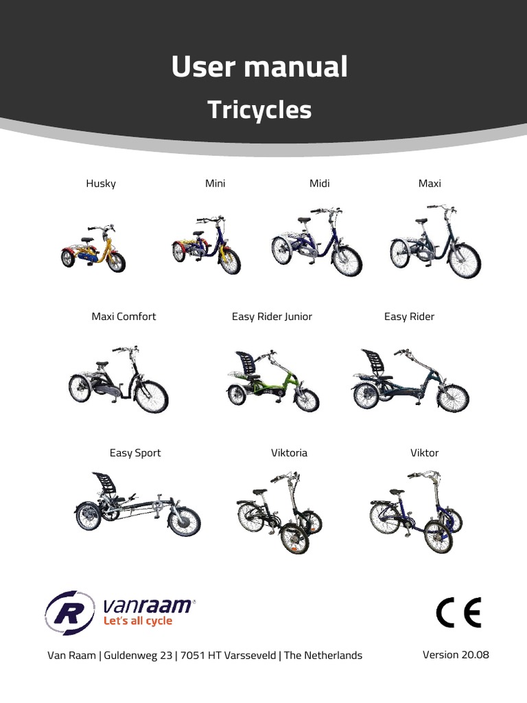 User Manual Tricycles 20 08 PDF