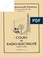 Cours de Radio-Électricité de 6 À 10 - E. KUCHARSKI - École Prof. Sup.