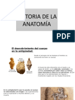 Historia Breve de La Anatomía