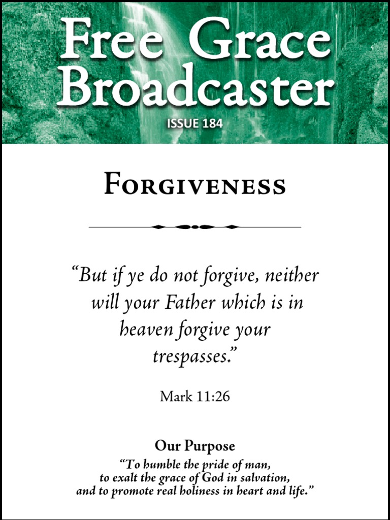Forgiveness | PDF