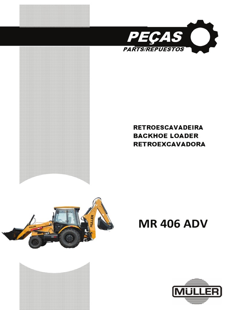 Retroescavadeira - MR406 - CP | PDF