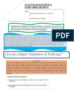 Evaluación Diagnóstica de Del Área de DPCC