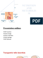 Nutrition and Metabolism