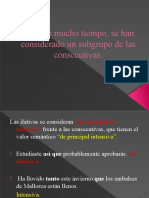 Oraciones Coordinadas Ilativas y Subordinadas Adverbiales