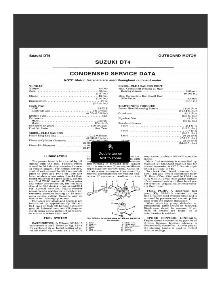Suzuki DT4 Outboard Motors Service Repair Manual by Wobizh535992 ...