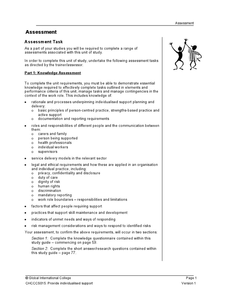 01 - CHCCCS015 - Provide Individualised Support - Ageing v1.1.v1.0 ...