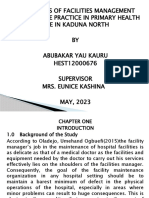 Abubakar Yau Kauru Progress Report