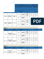 Planificacion Facsa 2º Convocatoria