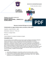 Secuencias Didácticas (Lengua y Cultura Digital) .