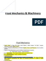 Fluid Mechanics & Machinery