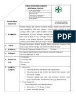 Sop Demam Dengue Dan Demam Berdarah Dengue