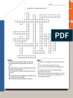 Your Crossword Puzzle