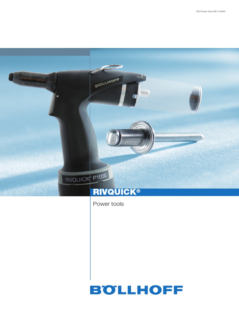 Catalogp RIVQUICK BOHLHOFF | PDF | Rivet | Mechanical Engineering