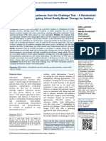 Status and Clinical Experiences From The Challenge Trial - A Randomized Controlled Trial Investigating Virtual Reality-Based Therapy For Auditory Hallucinations