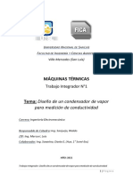 TPI No1 - Diseño de Un Condensador de Vapor Mútiple