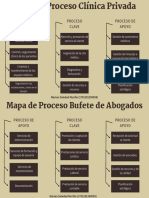 Mapa de Proceso - Clínica Privada y Bufete de Abogados