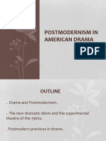 Postmodernism in American Drama