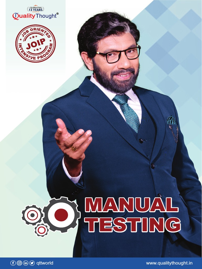 Quality thought manual testing pdf selenium software web software