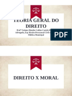 Direito X Moral