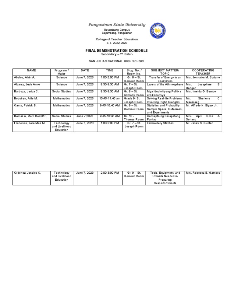 San julian nhs pdf probability and statistics mathematics