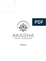 Akasha Yoga Academy Anatomy Massage Manual