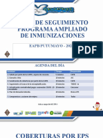 Mesa de Seguimiento Programa Ampliado de Inmunizaciones 2023