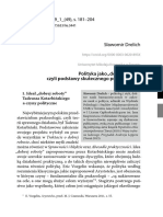 Logos - I - Ethos - 2019 - 1 - (49), S. 181-204: Polityka Jako Dobra Robota", Czyli Podstawy Skutecznego Przywództwa