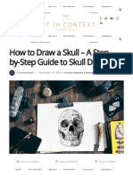 How To Draw A Skull - A Step-By-Step Guide To Skull Drawing