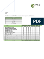 Peer Eval Format