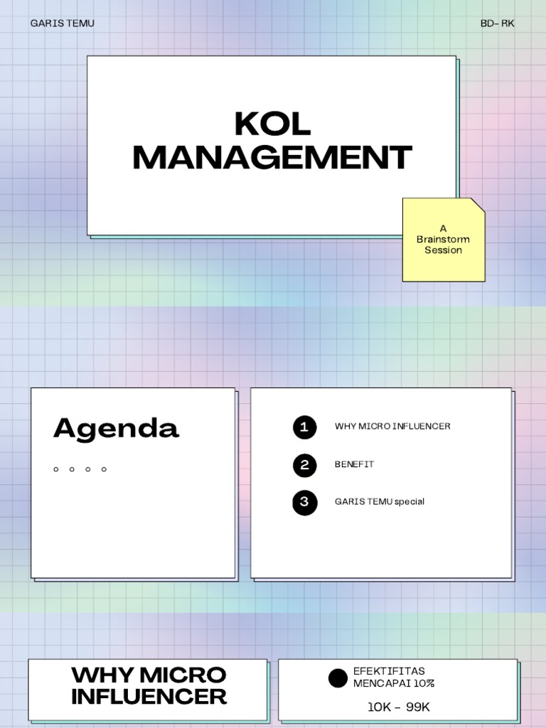 Micro KOL Management Strategies | PDF | Finance & Money Management