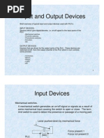 Download PLC Input and Output Devices by letz277 SN64991419 doc pdf